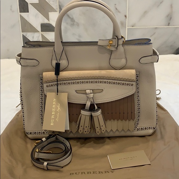 Burberry Handbags - NWT MEDIUM BURBERRY BANNER